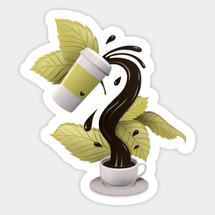 All you need is coffee Sticker